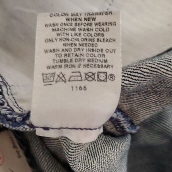 GAP LIMITED EDITION BOOT CUT 99% COTTON SIZE 10 LOW RISE HEMMED TO ABOUT 29.5" - Picture 8 of 16